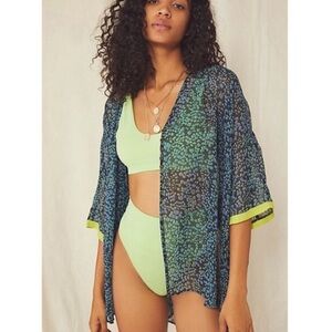 Free People Sleepin in shirt navy combo